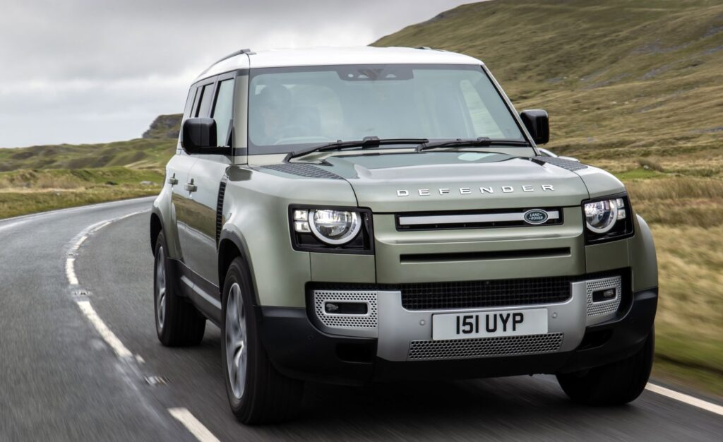 Land Rover Defender, European Model close-up