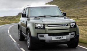 Land Rover Defender, European Model close-up