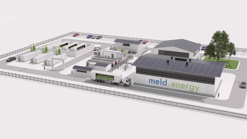 Meld Energy 250 Million green hydrogen plant in Hull United Kingdom July 2024