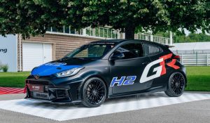 Toyota Gazoo Racing Yaris hydrogen prototype Goodwood Festival of Speed July 2024