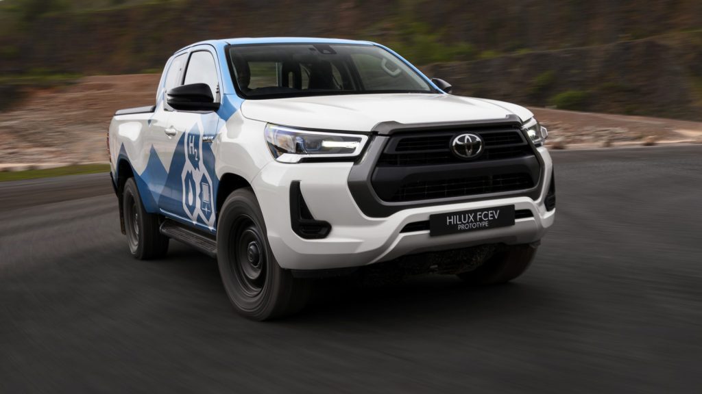 Toyota Hilux Hydrogen Reaches Demonstrator Phase Driving Hydrogen 2024 July