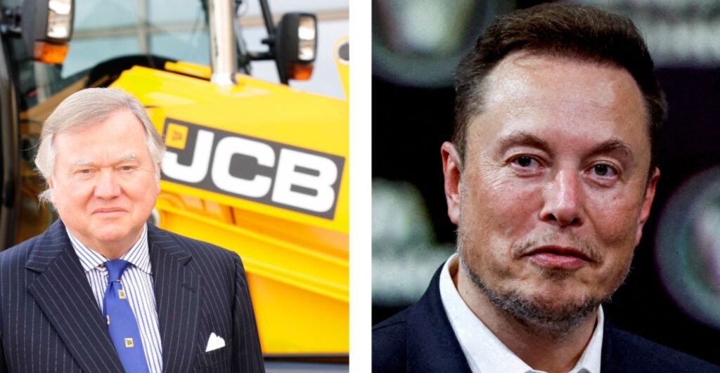 Lord Bamford believes politicians around the globe have been ‘mesmerised’ by Tesla CEO Elon Musk