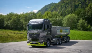 MAN hTGX Truck Powered By Hydrogen Internal Combustion Engine August 2024