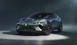 Renault Emblème Hydrogen Electric Hybrid Concept Car Paris Motor Show October 2024 Driving Hydrogen