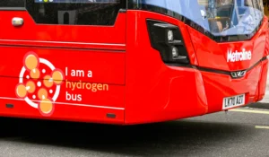 Hydrogen London Bus Wrightbus Ballard Driving Hydrogen