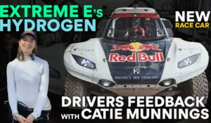 CATIE MUNNINGS interview: EXTREME E's new HYDROGEN race car