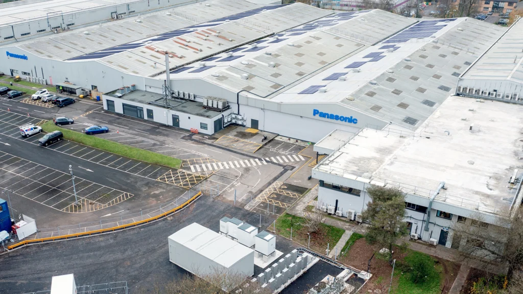 Panasonic transforms Cardiff plant with green hydrogen and solar energy