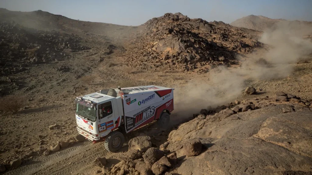 Dakar 2025: The hydrogen-diesel hybrid trucks participating in the world’s toughest rally raid