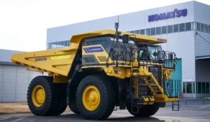 Komatsu hydrogen dump truck 12 cylinder engine - March 2025 Driving Hydrogen