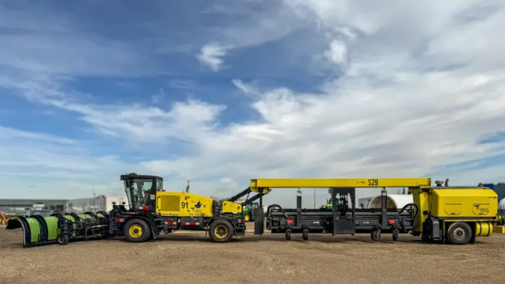 Edmonton Airport hydrogen snow plough machines, conversion by Diesel Tech Industries. (Image: Diesel Tech Industries)