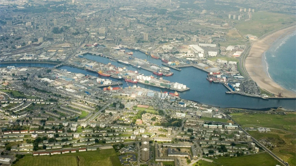 Aberdeen City Skyline