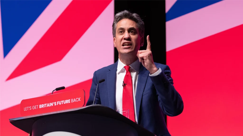 Ed Miliband, Secretary of State for Energy and Climate Change of the United Kingdom. (Image: Alamy)