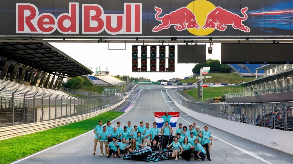 HyDriven’s hydrogen racer makes competitive debut at Red Bull ring. (Image: HyDriven)