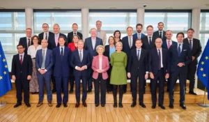 Auto CEOs and industry players meet in Brussels. (Image: Karin Rådström / LinkedIn)