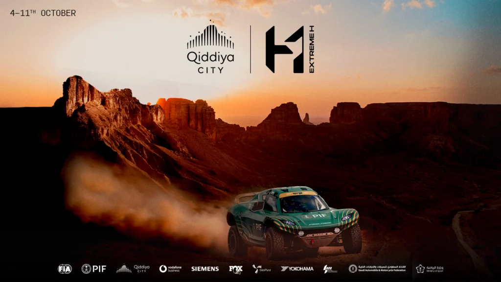 Qiddiya City named the location for inaugural Extreme H event. (Image: Extreme H)