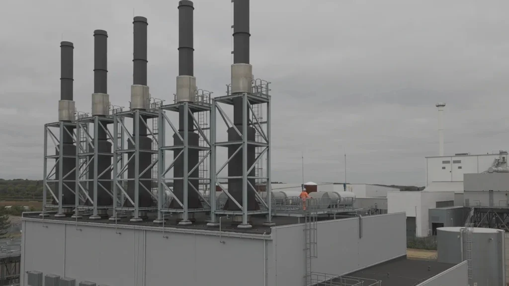 Centrica’s Brigg Energy Park in North Lincolnshire, site of the UK’s first live hydrogen blending trial