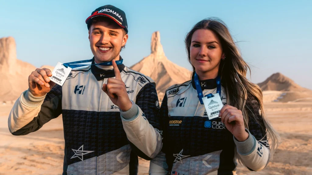 Team STARD snatched victory from Jameel Motorsport by 0.082 s in the Extreme H head-to-head final in Qiddiya, as hydrogen racing builds to its first ever World Cup finale.