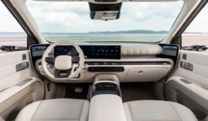 Interior of Hyundai NEXO 2025 FCEV