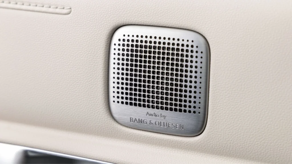 Bang & Olufsen speaker inside Hyundai NEXO
